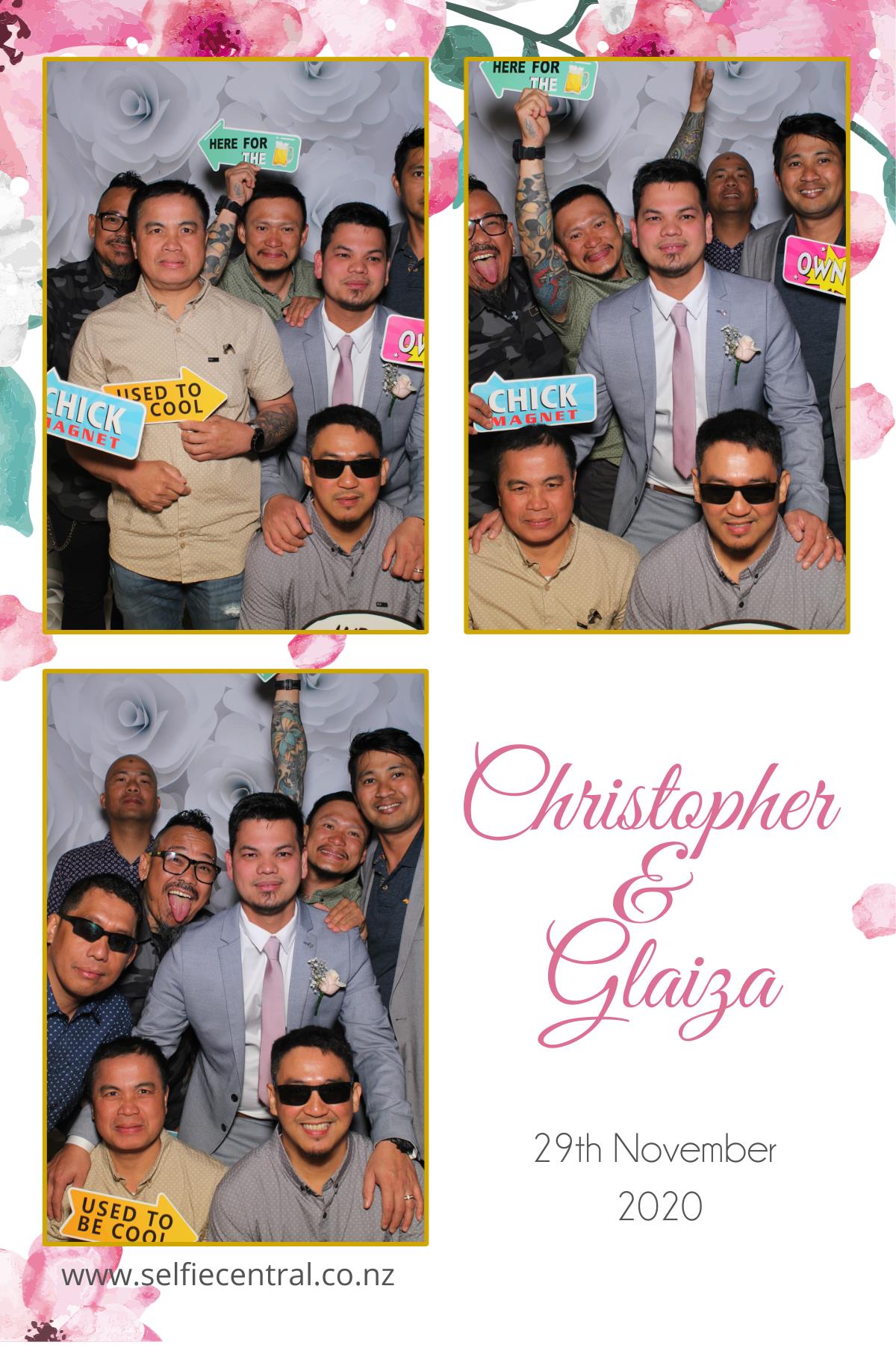 Christopher and Glaiza's Wedding | View more photos from the event at gallery.photobooth.co.nz/u/SelfieCentral/Christopher-and-Glaizas-Wedding